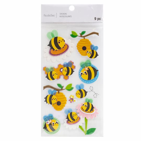 Bumblebee Stickers by Recollections&#x2122;